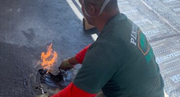 Conserto de Infiltração em Laje de Prédio